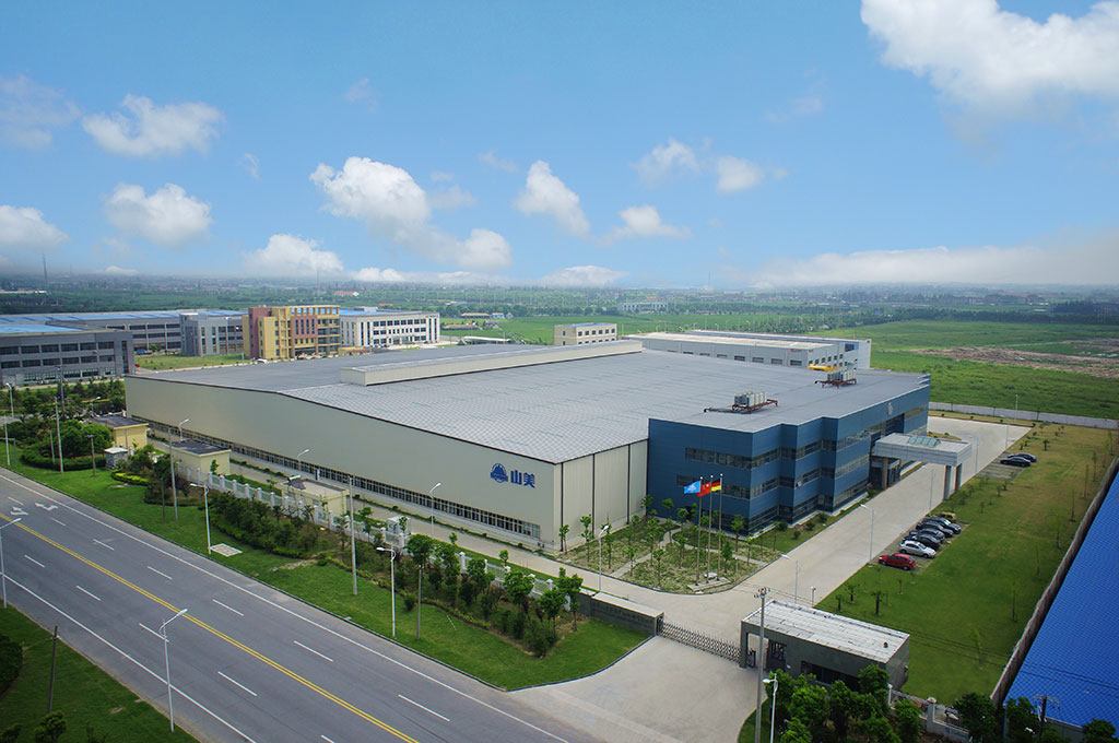 Третий по счёту, самый новый завод SANME в Шанхае, Китай