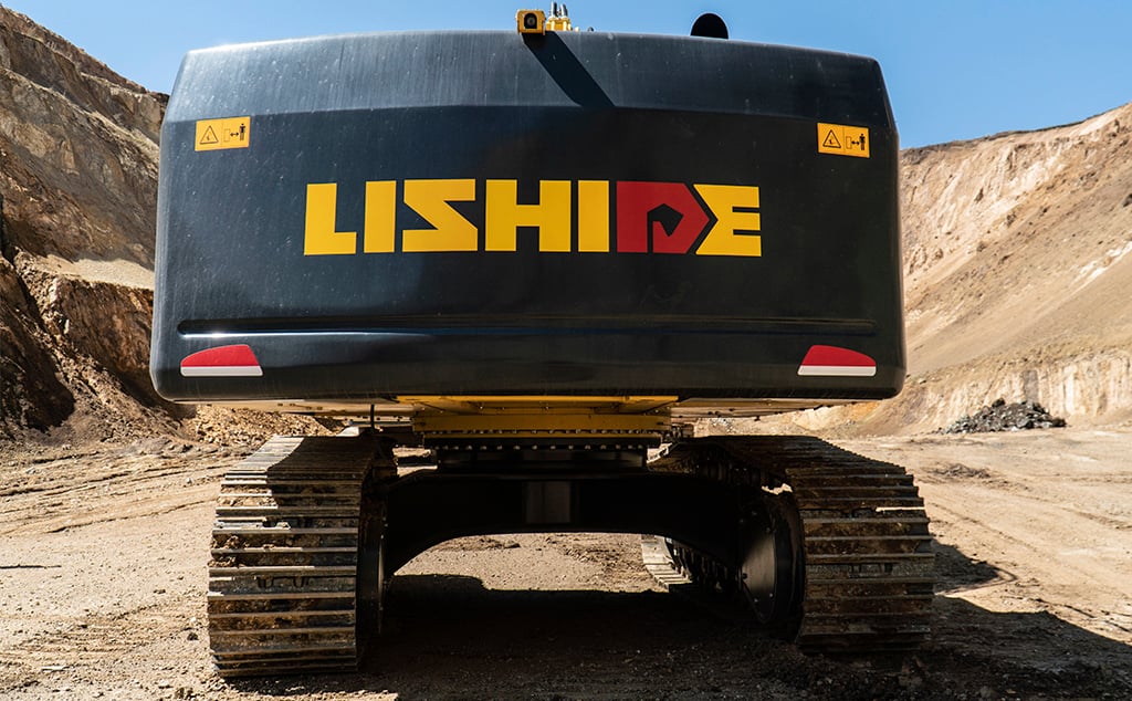 Основная продукция бренда LISHIDE — это гусеничные экскаваторы массой до 125 тонн