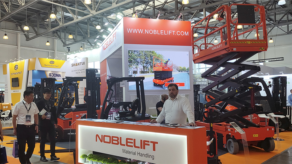 Noblelift презентовал новинки грузоподъёмной техники 2024 года 