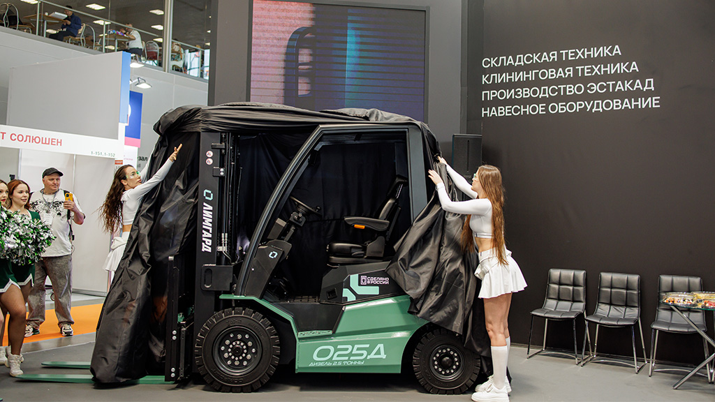 Уровень локализации нового погрузчика — порядка 50%