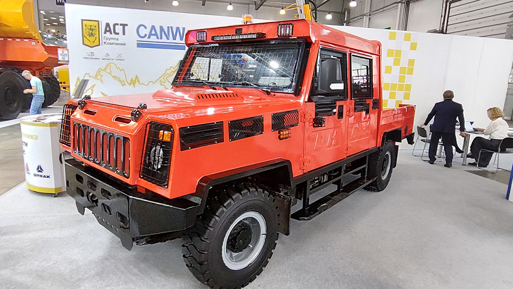 Пикап CANW FL-1.5 для перевозки людей и грузов в шахтах