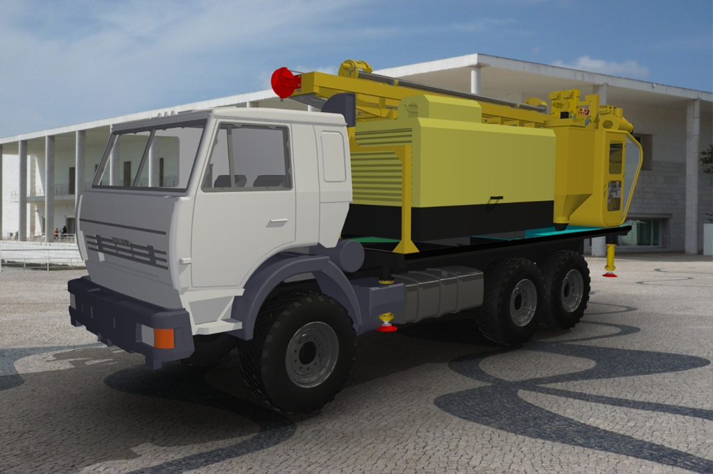Проект мобильной буровой установки D517