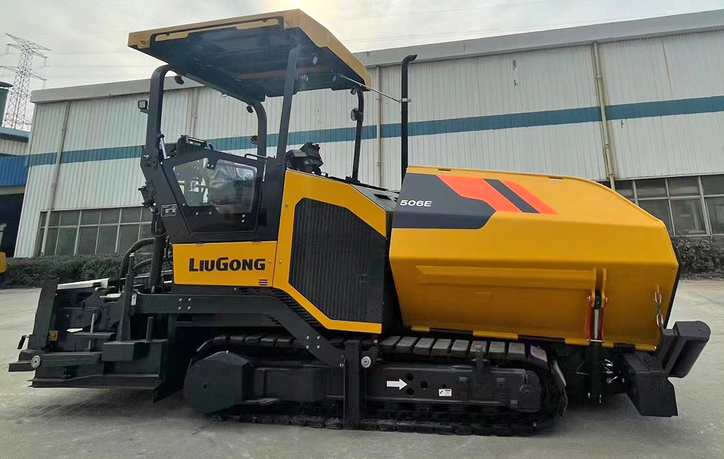 LiuGong 506E — компактная модель в линейке асфальтоукладчиков LiuGong