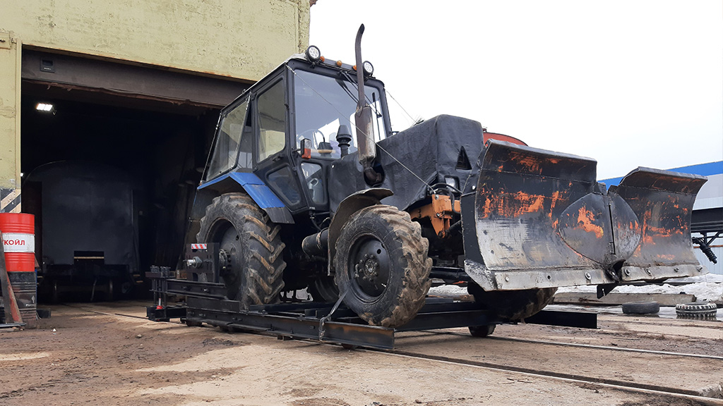 Скоро появятся тележки под более тяжёлые базовые машины и популярные модели экскаваторов и погрузчиков