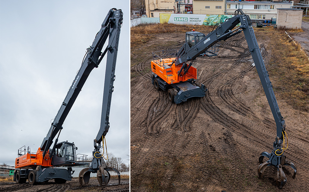 Обновлённый E350WH стал второй полностью локализованной моделью перегружателей UMG