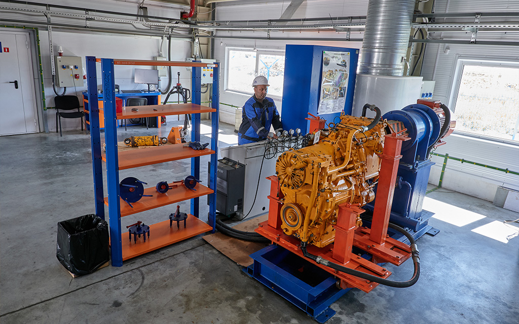 Испытания и обкатка гидромеханической передачи после ремонта