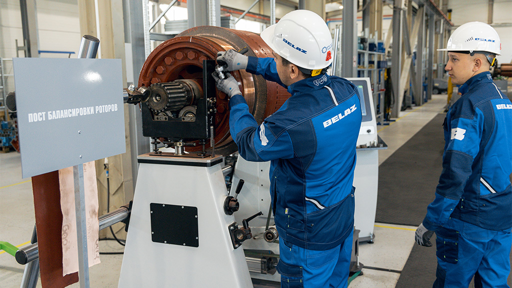 Балансировка ротора электрических машин после ремонта
