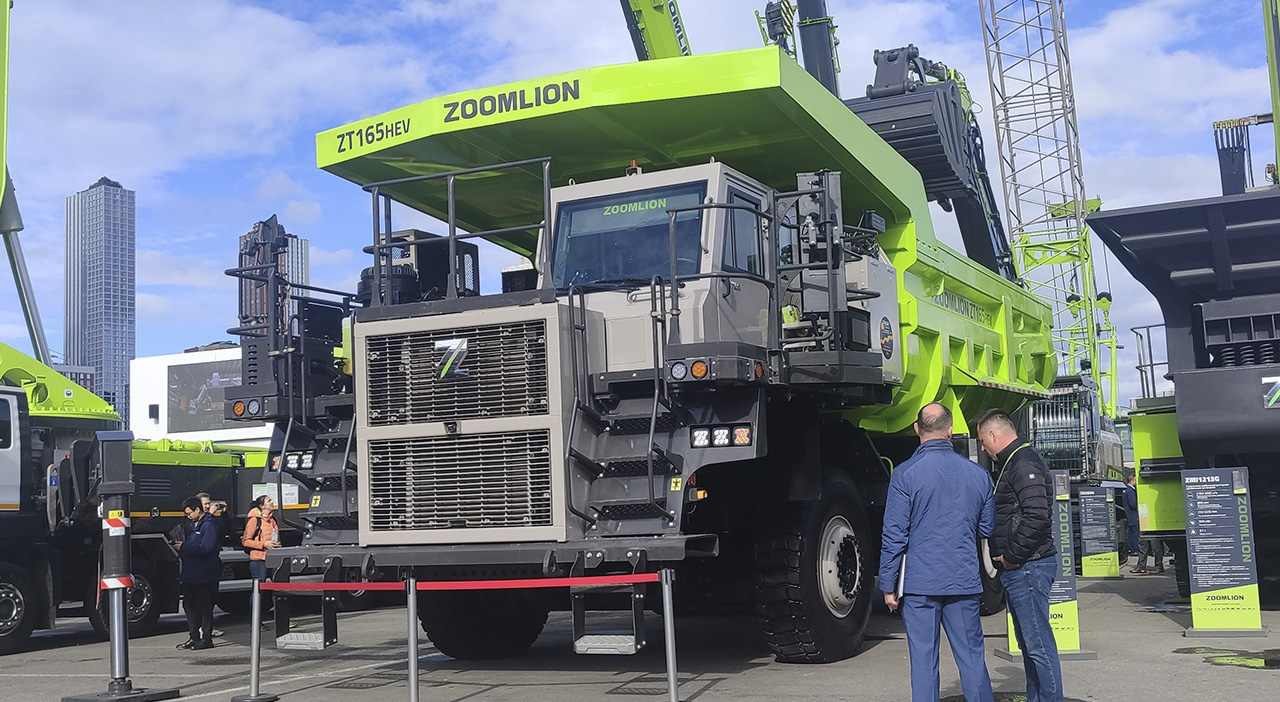 Гибридный карьерный самосвал Zoomlion ZT160HEV