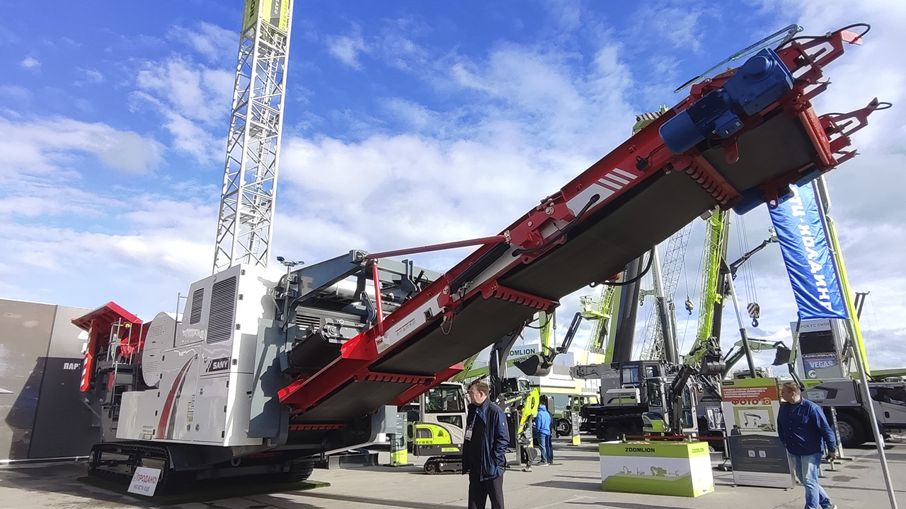 Щековая дробилка SANY SJ12H7