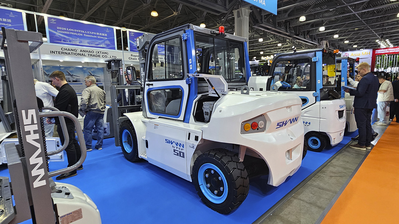 На выставке CTT Expo 2026 компания представила линейку электрической складской техники SHANN