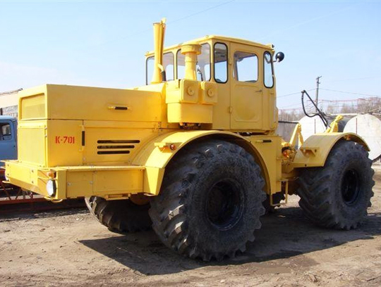 Конструктивная масса К-701 с основным оборудованием составляет 12 400 кг