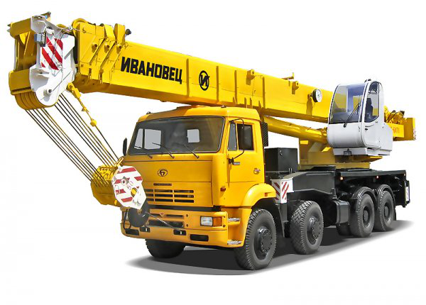 Автокран Ивановец КС-6478.