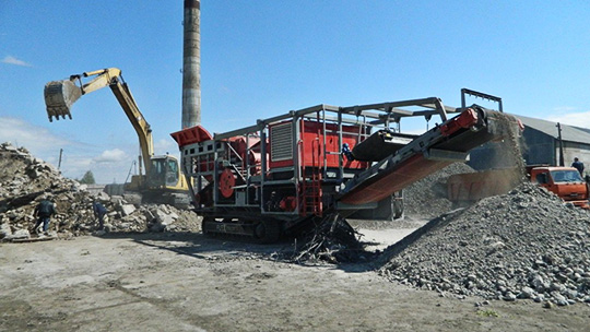 В 2016-2017 гг. "Дробмаш" разработал восемь новых дробильных комплексов