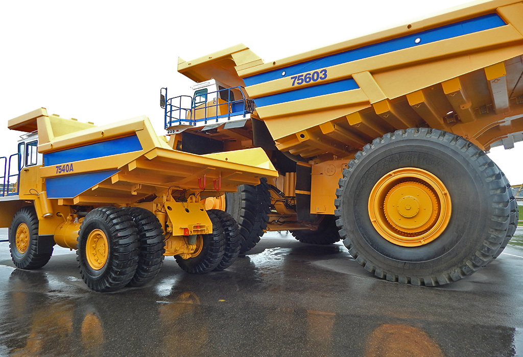 360-тонный самосвал был самым большим в линейке белорусского завода до 2013 года