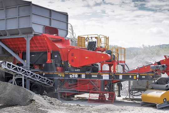 Дробильное оборудование Sandvik UJ 310