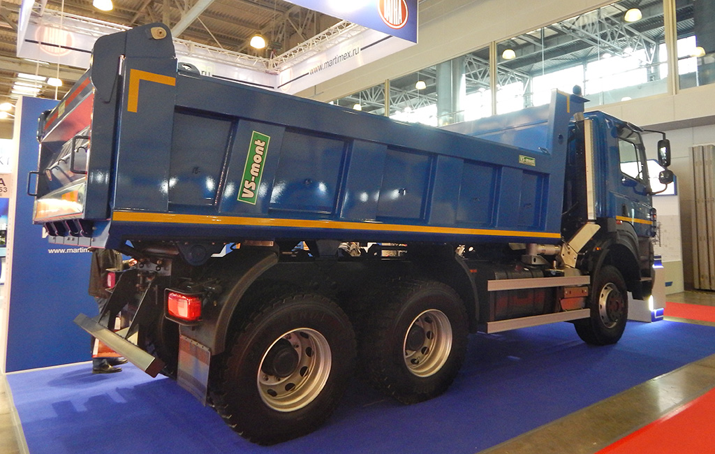 6-цилиндровая силовая установка Paccar обеспечивает грузовику мощность в 265 кВт