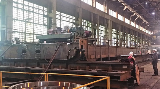 С цельной 30-метровой балкой. Компания «Крановые технологии ...