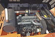 Компоновка моторного отсека (двигатель Stage 2)