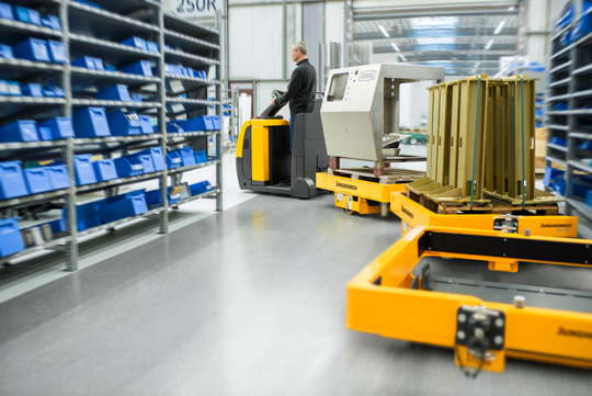 Логистический поезд Jungheinrich