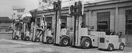 С чего начинались дизельные вилочные погрузчики?
