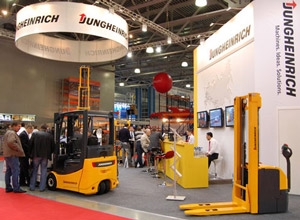 Ярмарка погрузчиков Jungheinrich в С.-Петербурге