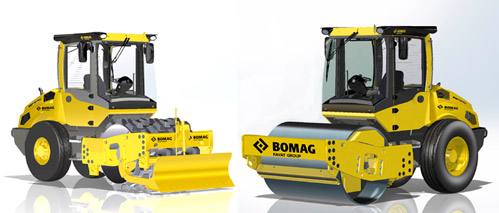 Bauma-2013: Bomag представит новую серию одновальцовых дорожных катков