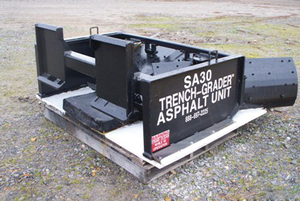 Навесной асфальтоукладчик Trench Grader