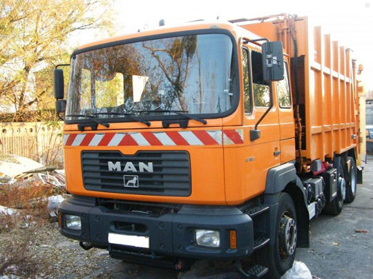 мусоровоз MAN