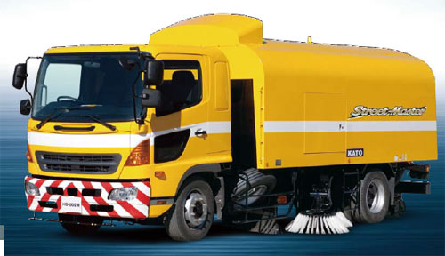Подметально-уборочная машина Kato HS-800W Street-Master
