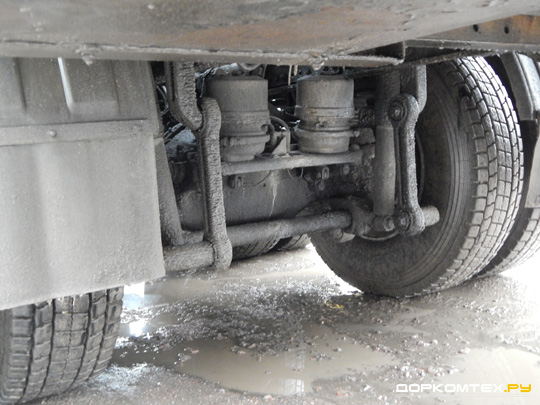 Детали подвески шасси Mercedes Actros 4141B 