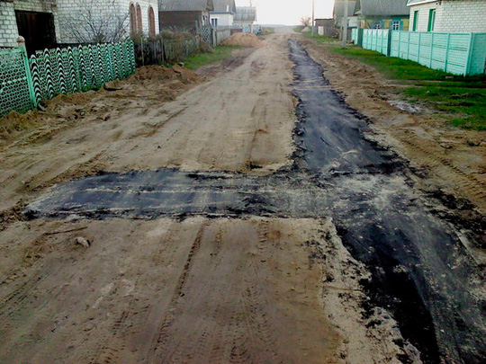 Новый метод асфальтоукладывания, или Велодорожка по-белорусски Новый метод асфальтоукладывания, или Велодорожка по-белорусски