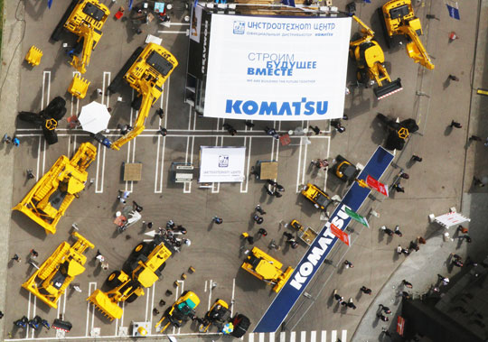 Стенд Инстройтехком-Центра на выставке СТТ-2012