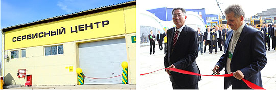 Открытие сервисного центра SHANTUI в Хабаровске
