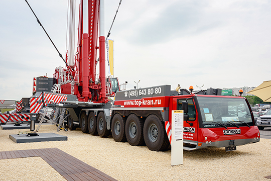 Телескопический мобильный кран Liebherr LTM 1750-9.1
