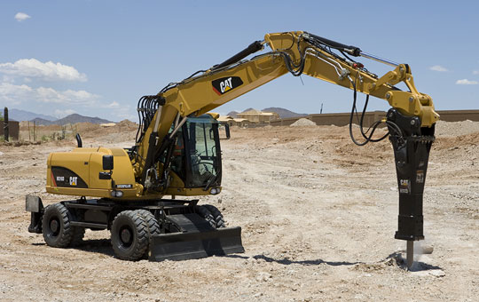 Колесный экскаватор Caterpillar M 316D