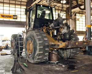 фронтальный погрузчик Cat 980G, восстановленный по программе Cat Certified Rebuild