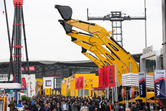 Bauma China 2010: экскаваторы Pengpu