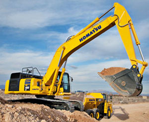 гусеничный экскаватор Komatsu SAA6D125