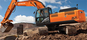 Гусеничный экскаватор Hitachi ZX350LC-5