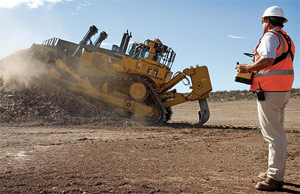 Система дистанционного управления от компании Caterpillar для бульдозеров D10T и D11T