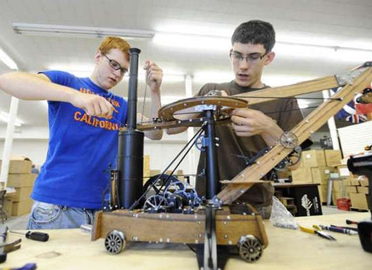 Мастабная модель парового экскаватора Otis Shovel