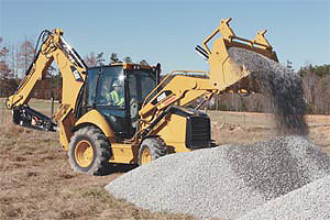 экскаватор-погрузчик Cat 450E 