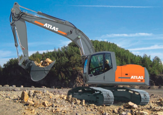 Гусеничный экскаватор Atlas 1504 LC