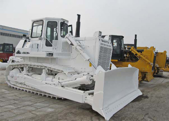 Бульдозер Shantui для войск ООН