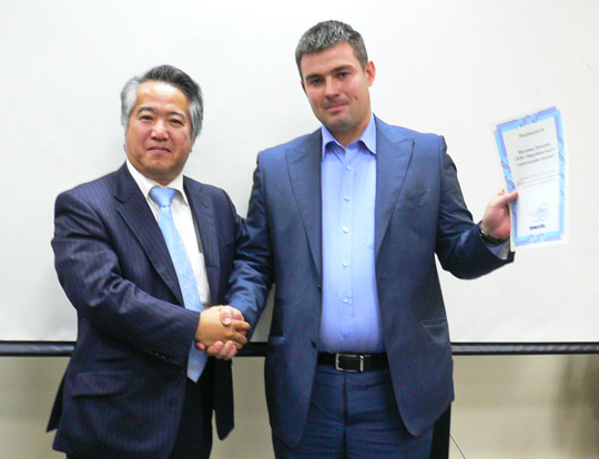 Марубени Авто и Строительная Техника заняла второе место в ежегодном конкурсе Komatsu