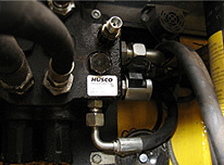 Тормозная система экскаватора-погрузчика HIDROMEK 102S