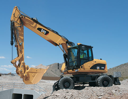Колесный экскаватор Caterpillar M 316D