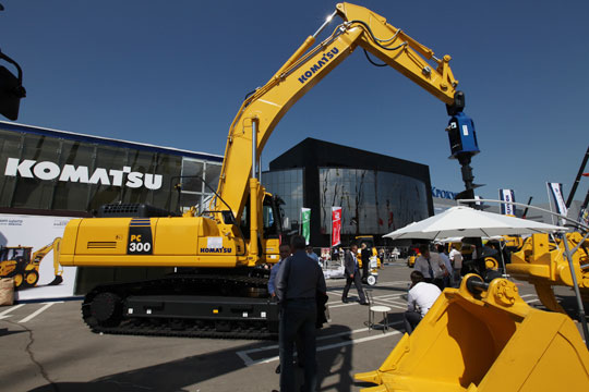 Гусеничный экскаватор Komatsu PC300