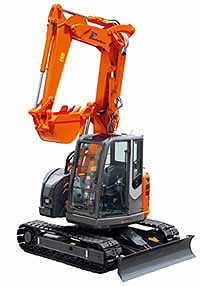 Экскаватор Hitachi ZX75UR