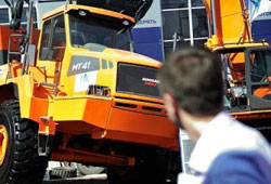 Сочлененный самосвал Moxy MT41